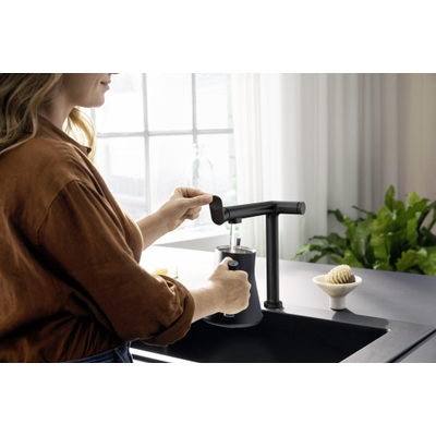 Hansgrohe Aqittura filtersystem 240 1jet, starterset matzwart