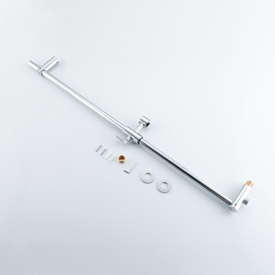 FugaFlow Eccelente Accessoire Barre de glissement avec coude mural intégré - 90cm - chrome