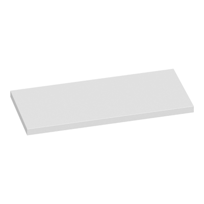 BRAUER Ocean Medium Plan vasque - 100x46x4cm - blanc brillant