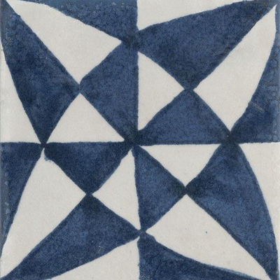 Ceralto Ricordo Marmo Vloertegel - 15x15cm - 10mm - glans - BLU