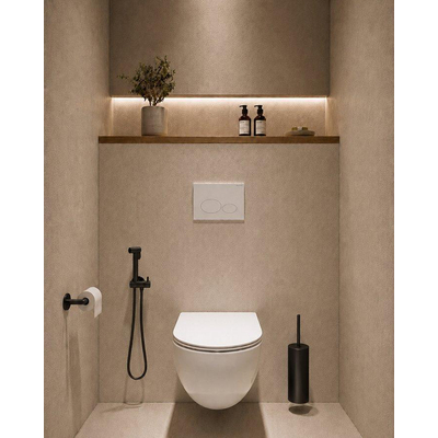 GO par Van Marcke - Helion - jeu de pieds pour receveur de douche 140cm - 15 pièces - noir