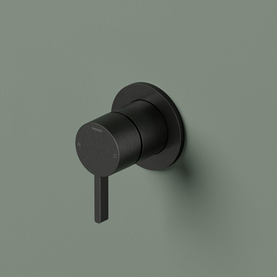 Hotbath Ace Partie apparente - mitigeur de douche - noir brossé PVD