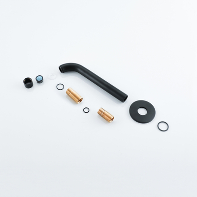 FugaFlow Eccelente Acces uitloop - 22cm inkortbaar - mat zwart