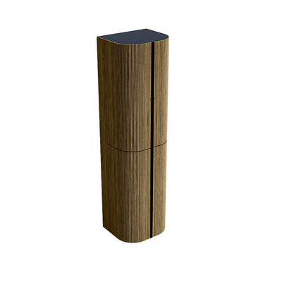 Mondiaz KURVE Badkamerkast - 160x45x38cm - 4 deuren - softclose - dusk