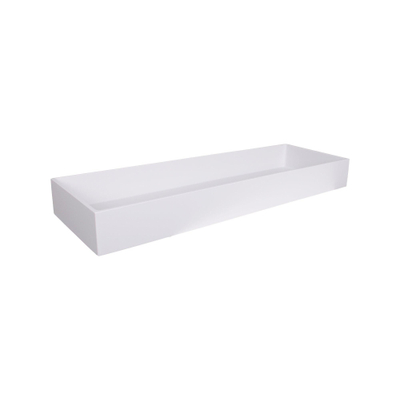 FugaFlow Eccelente Acces niche encastrée - 30x90x10cm - solid surface - blanc mat