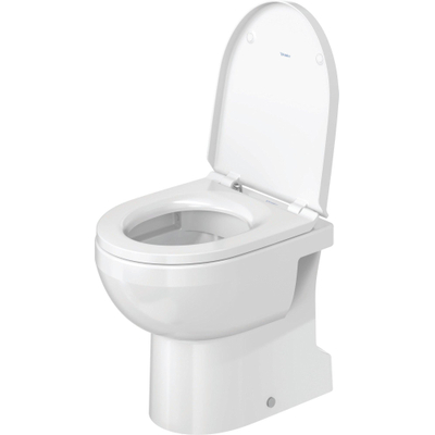 Duravit No.1 DuraStyle Basic WC-zitting - 37.3x43x4.3cm - kunststof - wit glanzend
