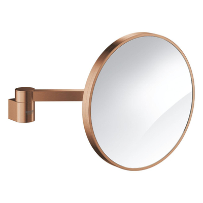 Grohe Selection Scheerspiegel - 7x vergrotend - brushed warm sunset (koper)