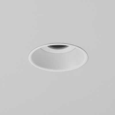 Astro Minima Round Fixed IP65 LED Fire Rated Spots encastrés 9.2x9.2cm IP65 éclairage intégré blanc