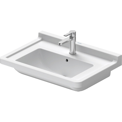 Duravit Philippe Starck 3 lavabo-meuble 70x49cm avec Wondergliss blanc