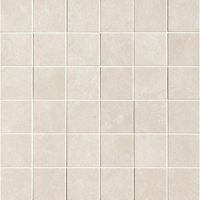 Terravito Elzino carrelage mural et de sol - 30x30cm - aspect pierre naturelle - blanc mat (blanc)