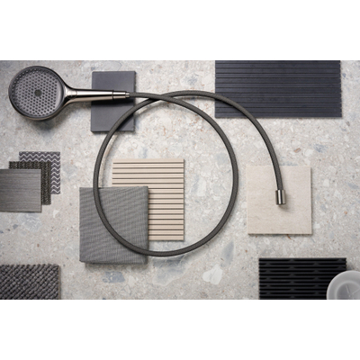 Hansgrohe RainFinity Handdouche 13cm - 9L - ecosmart - hoogglans zwart chroom