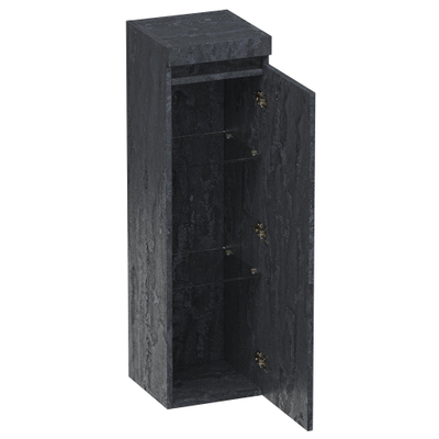 BRAUER Joy badkamerkast - 120x35x35cm - 1 deur - greeploos - rechtsdraaiend - Damascus