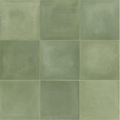 Marazzi segni blen carreau de sol 20x20cm 10 avec résistant au gel verde matt