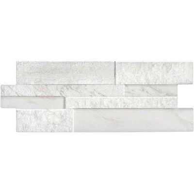 SAMPLE Ceralto Vista Pattern Carreau mural 16x40cm 10mm grès cérame Blanc