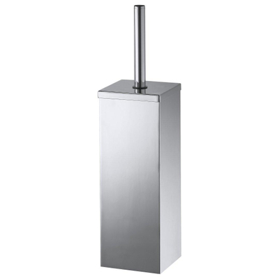 Haceka Mezzo Toiletborstelhouder - wandmodel - gesloten - chroom