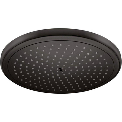 Hansgrohe Ecostat s Ensemble de douche - élément encastré - thermostat - pomme de douche - bras de douche - douchette - flexible de douche - raccord de douche - noir mat