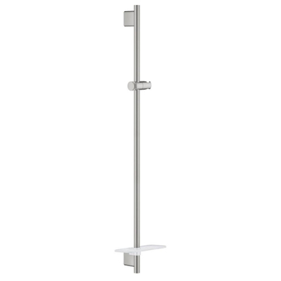 Grohe Rainshower SmartActive Glijstang - 90cm - met zeepschaal - Brushed Supersteel (RVS)