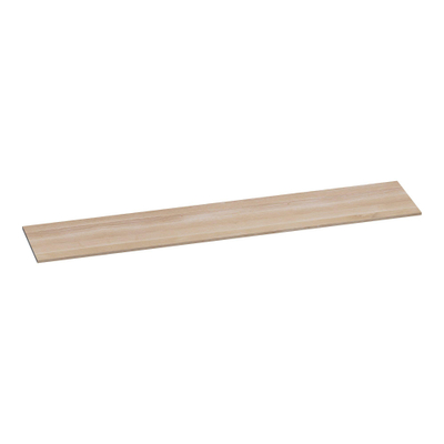 BRAUER Ocean Slim topblad - 240x46x2cm - lamellen eiken wit
