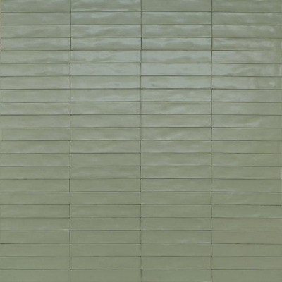 ÉCHANTILLON Ceralto Houta Lux Carreau mural - 30x5.3cm - 10mm - Green mat (vert)