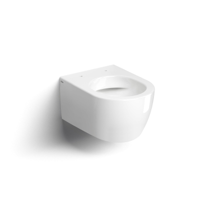 Clou New Hammock hangtoilet – compact – spoelrandloos – diepte 49 cm – glans wit