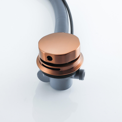 Fortifura Calvi Système vidage remplissage - Commande rotative - prolongé - cuivre brossé