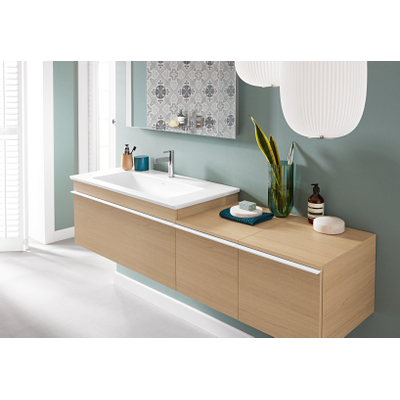 Villeroy & Boch More to see 14 More To See spiegel - met geïntegreerde LED verlichting horizontaal - 3 voudig dimbaar - 100x75x4.7cm - glans zilver