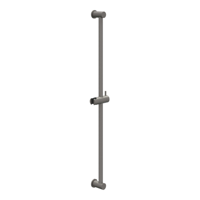 IVY Glissière - 80cm - incluant support - Métal brossé noir PVD