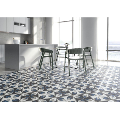 Cifre Ceramica Hidra carrelage mural et de sol - 20x20cm - 8.6mm - Carré - Hidra Ona Cold