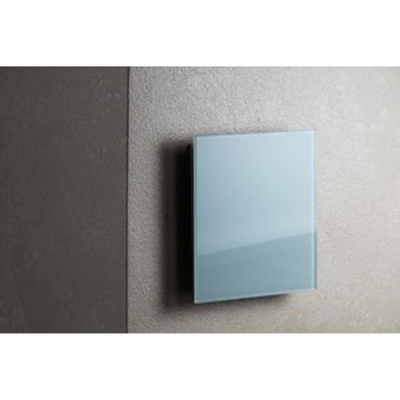 Sunshower grille de ventilation 13x13cm pour Pure et Pure XL et Deluxe verre blanc