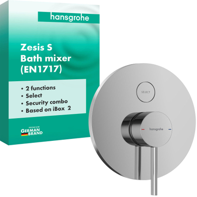 Hansgrohe Zesis S mengkraan inbouw voor iBox Universal 2 chroom