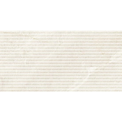 Colorker Dhara Carrelage à motif bande décoré - 30x60cm - 9mm - rectifié - Porcellanato - Sand (beige)