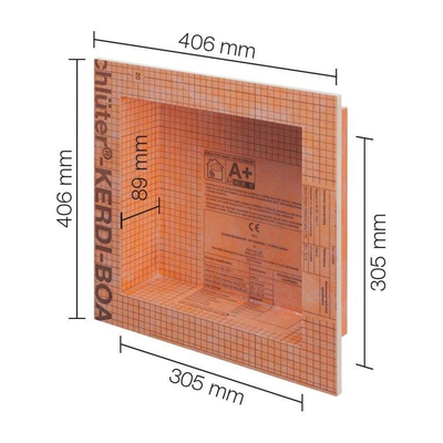 Schluter niche encastrée 305x305mm