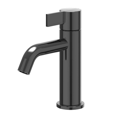 IVY Pact Mitigeur lavabo - bas - coldstart - Noir Chrome PVD