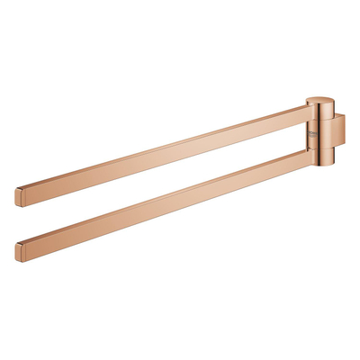 Grohe Selection Handdoekhouder - 40cm - dubbel - draaibaar - warm sunset (koper)