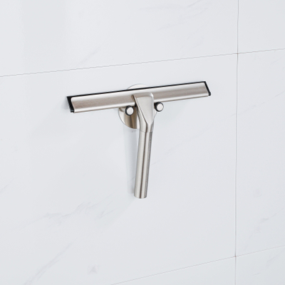 Fortifura Galeria Porte-lame à vitre - support - 22cm - Acier inoxydable brossé PVD