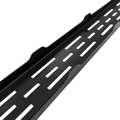 Fortifura Galeria Grille de caniveau de douche - 90cm - noir mat