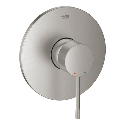 Grohe Essence Inbouwthermostaat - 1 knop - douchekraan - Supersteel (RVS)