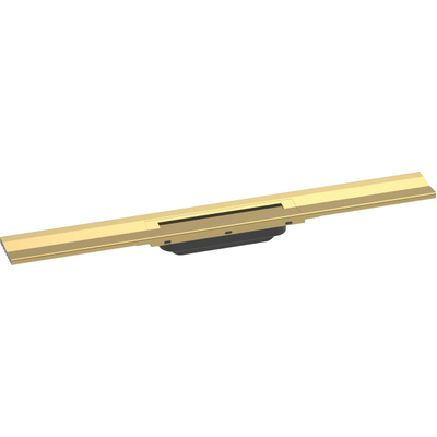 Hansgrohe RainDrain Flex Douchegoot - 70cm - inkortbaar - wandmontage - polished gold optic