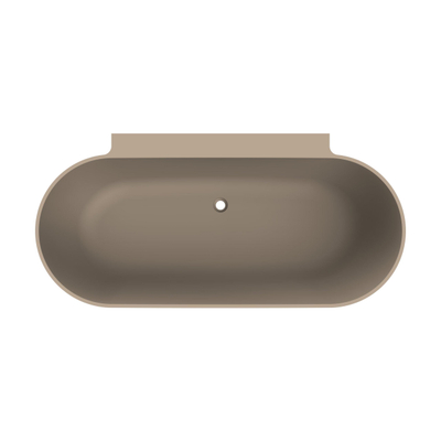 Arcqua Havana Halfvrijstaand Bad - 170x80cm - mat truffel