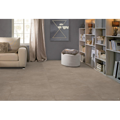 SAMPLE Armonie Ceramiche Vloer- en wandtegel Work Bronzo Gerectificeerd Betonlook Mat Taupe