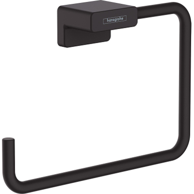 Hansgrohe AddStoris Q handdoekring - mat zwart