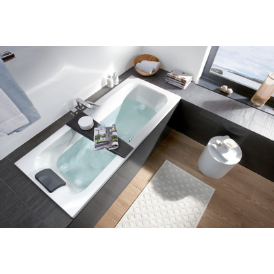 Villeroy & Boch badkussen - 24x15x5cm - mat antraciet