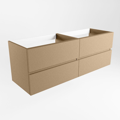 Mondiaz VICA wastafelonderkast - 140x45x50cm - 4 lades - softclose - Oro
