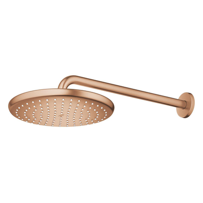 GROHE Tempesta 250 regendoucheset - 25cm - 38cm - rond - geborsteld warm sunset (koper)