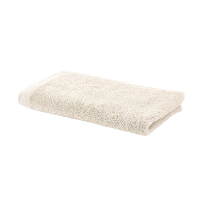 Aquanova Sava Serviette d’invité - 30x50cm - 6 pièces - COTON GOTS - Birch (Blanc cassé)