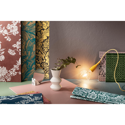 Ceralto Spectra Bande décorative - 60x120cm - 10.0mm - rectifié - Floral olive