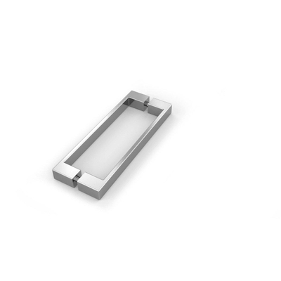 Van Rijn Products ST02 Saloondeur - 140x200cm - incl glasbehandeling - incl muurprofiel - chroom