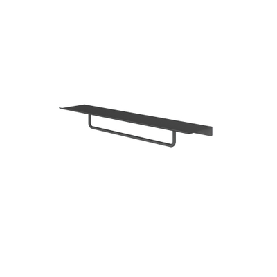 Hotbath &MORE Handdoek Rek - 40cm - voor planchet serie - PVD - geborsteld zwart