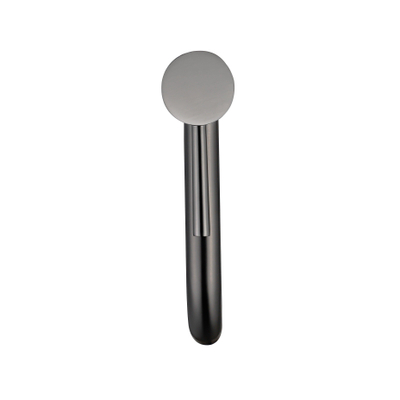 Fortifura Calvi Wastafelkraan - 33.9cm - verhoogd - opbouw - Geborsteld Gunmetal PVD TWEEDEKANS