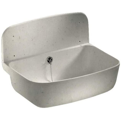 ABU Graniet Évier de décharge B49.5xP34.5cm Résine Granit